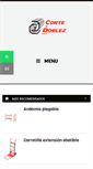 Mobile Screenshot of corteydoblez.com
